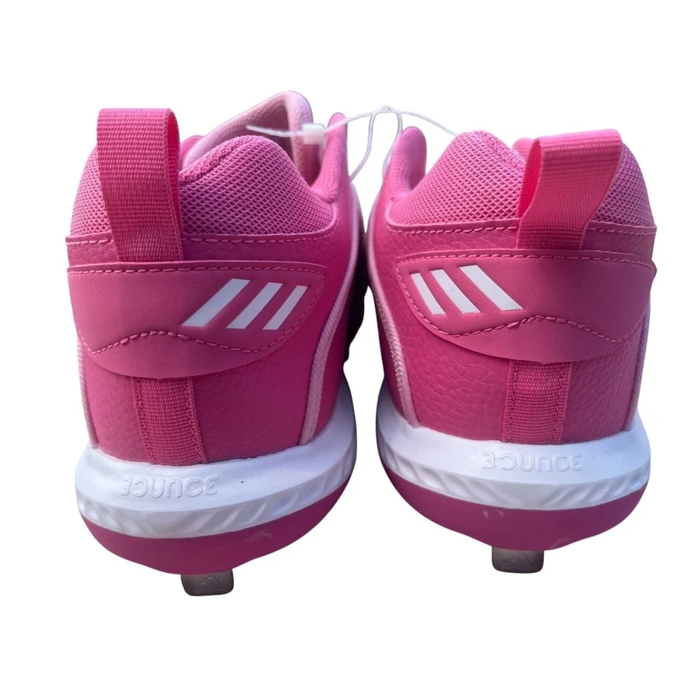 Adidas Icon‎ Bounce 6 Pink 'Mother's Day' Baseball Cleats GZ0443 Size Men's 13